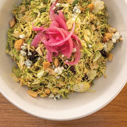 Shaved Brussels Sprout Salad