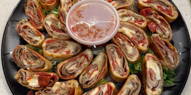 Meat Stromboli Platter
