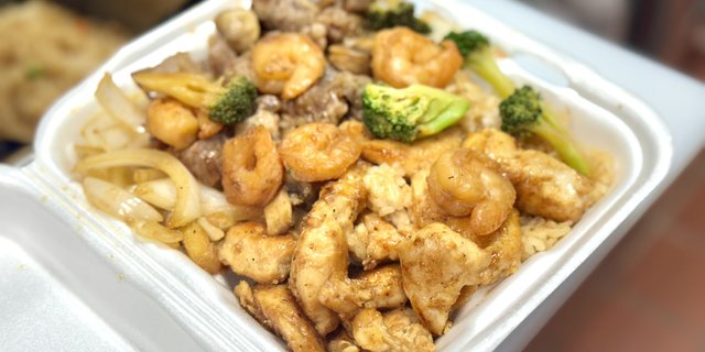 Steak, Chicken & Shrimp