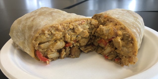 Chicken Tikka Masala Burrito Boxed Lunch