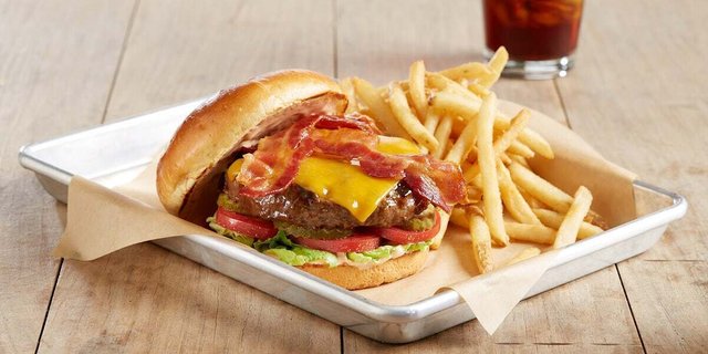 Individually Packaged Bacon Cheeseburger*