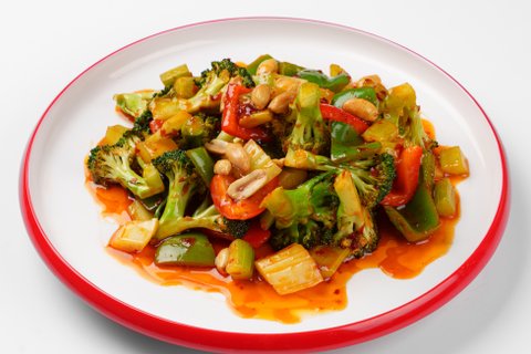 Kung Pao Vegetables Tray