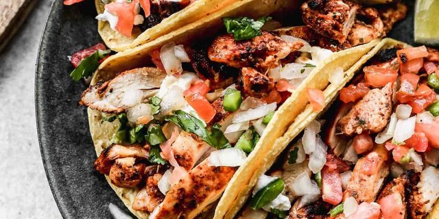 Grilled Chicken Taco