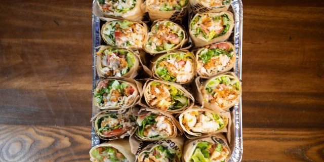 Southwest Veggie Wrap Platter