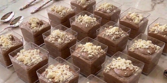 Dozen Midnight Velvet Cups