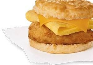 Chicken, Egg & Cheese Biscuit