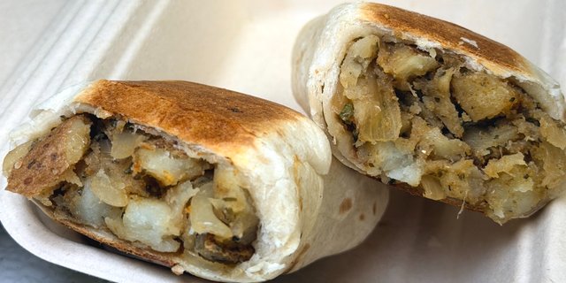 Seasoned Potatoes Wrap