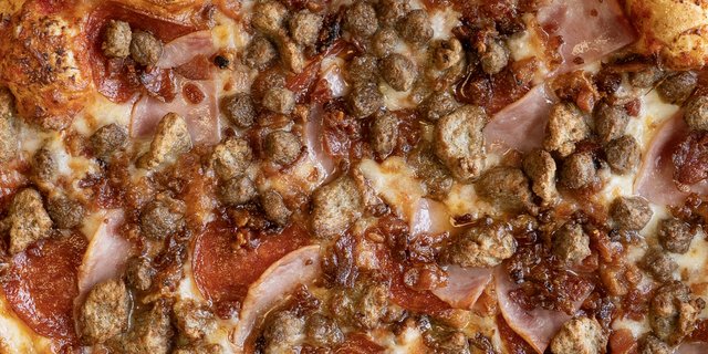 All Meaty Cauliflower Crust Pizza