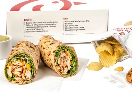 Spicy Grilled Chicken Cool Wrap Packaged Meal