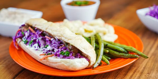 Impossible Plant-Based Meatballs Sandwich Meal
