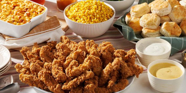 Fried Chicken Tenderloin Meal