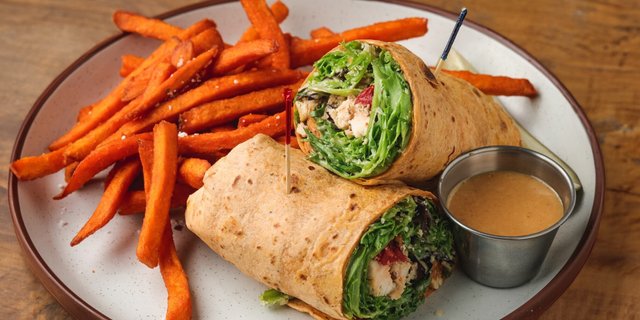 Grilled Chicken Caesar Wrap