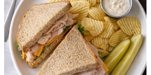 Crieve Hall Club Sandwich