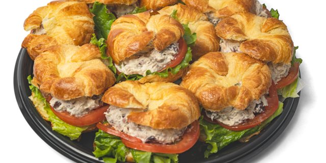 Chicken Salad Croissant Platter