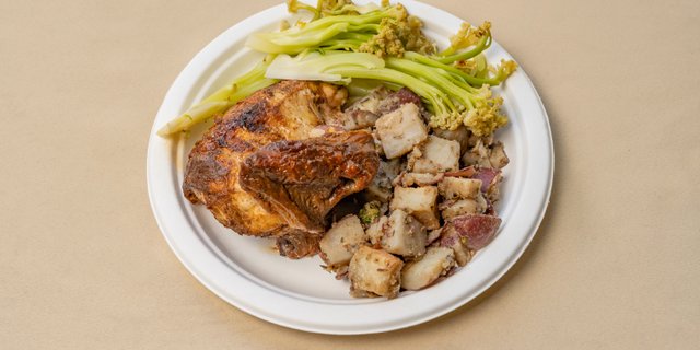 Rotisserie Chicken 2-Side Combo