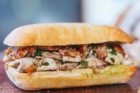 Porchetta Sandwich