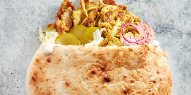 Shawarma Pita Sandwich