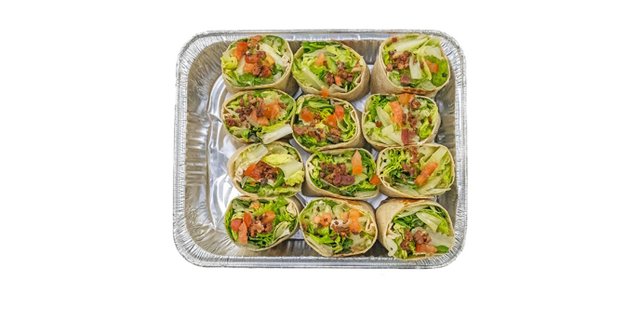 Pesto Club Wrap