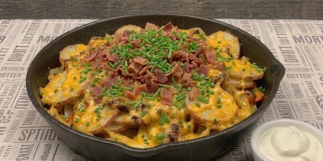 Loaded Skillet Homefries