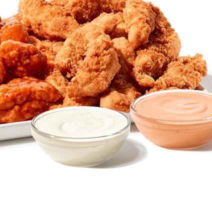 Regular Chicken Fingerz™ And Boneless Wings Zampler Platter