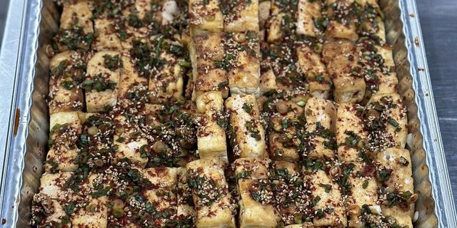 Fried Tofu w/ Sauce