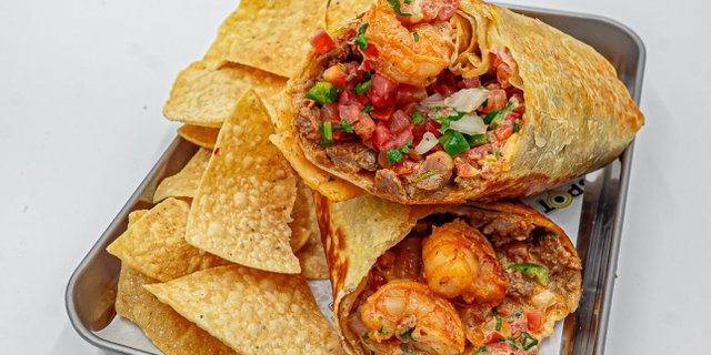 Surf N Turf Burrito