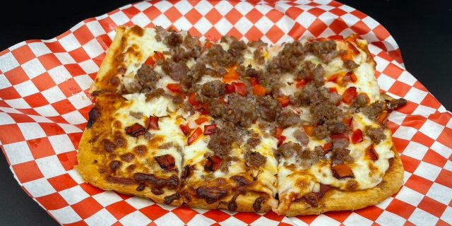 Italian Sausage Sicilian Pizza
