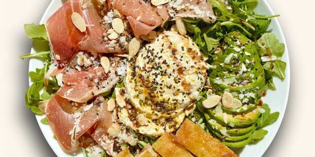 No-Carb Prosciutto Balsamic Protein Plate