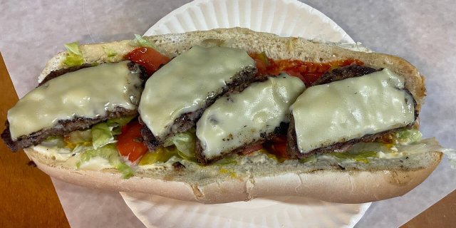 Cheeseburger Sub