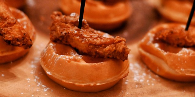 Mini Chicken & Waffles