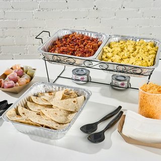 Build Your Own Breakfast Taco Bar