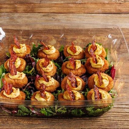 Crispy Deviled Eggs Larger Shareable