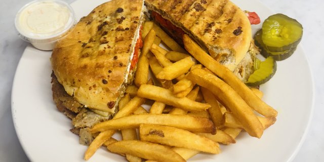 Grilled Chicken Panini