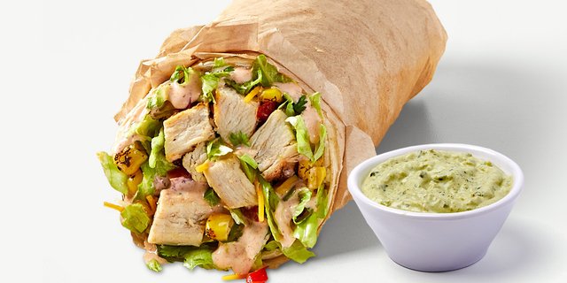 Southwest Chicken Wrap Boxed Lunch