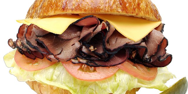 Roast Beef & Cheese Baguette