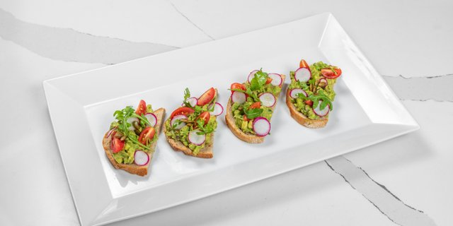 Sliced Avocado Toast