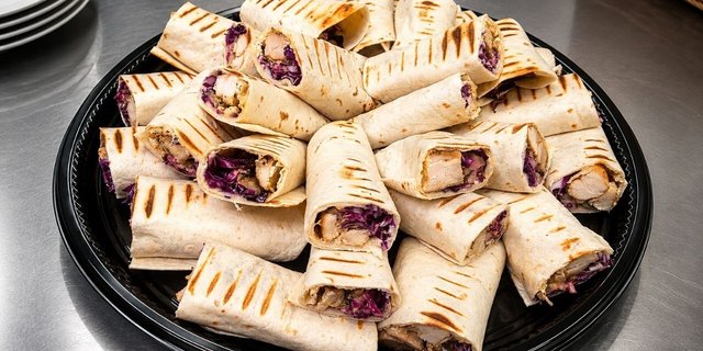 Grilled Chicken & Veggies Wrap
