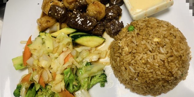 Beef & Shrimp Hibachi