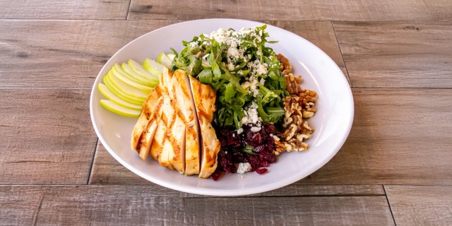 Chicken Cranberry Arugula Salad