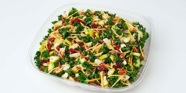 Kale & Apple Rainbow Salad