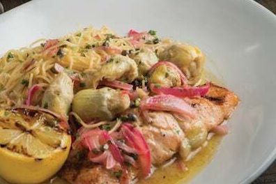 Salmon Piccata