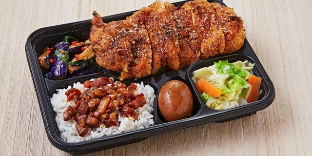 Grilled Chicken Cutlet Bento Box