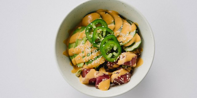 BYO Spicy Tuna Poke Bowl