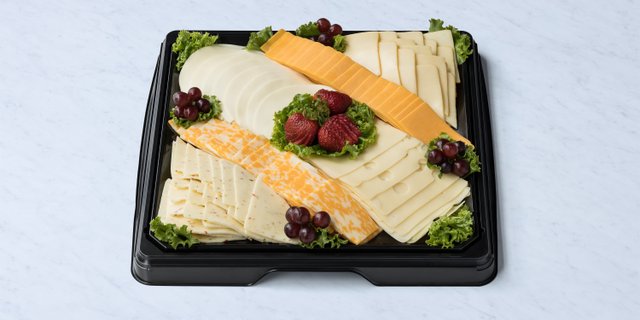 Sliced Cheese Tray