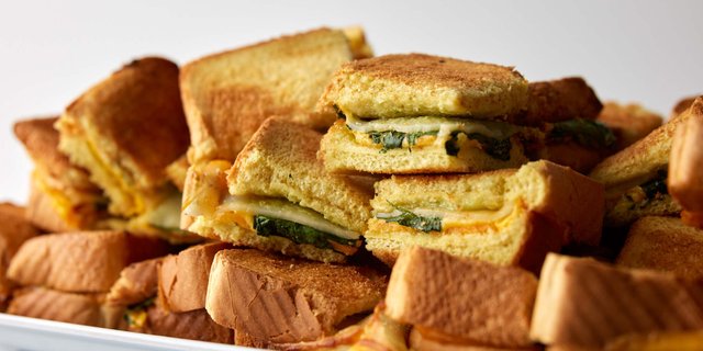Mini Grilled Cheese Sandwich