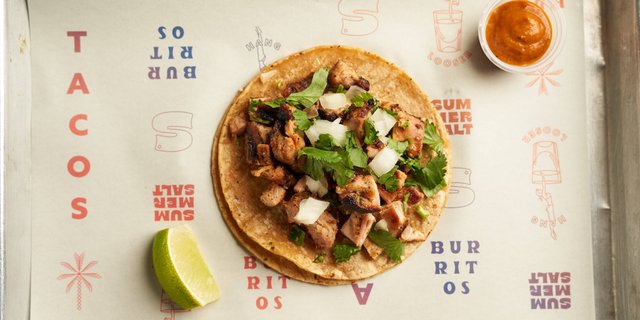 Pollo Asado Taco