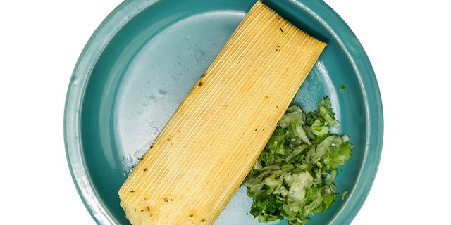 Green Corn Tamales Tray