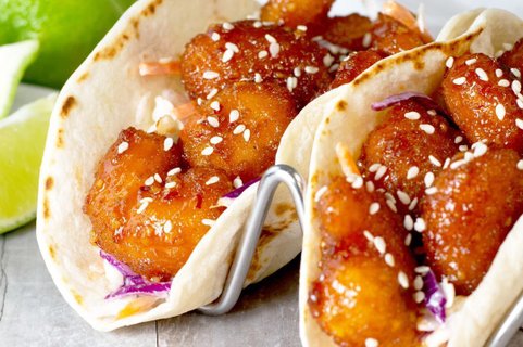 Firecracker Shrimp Tacos
