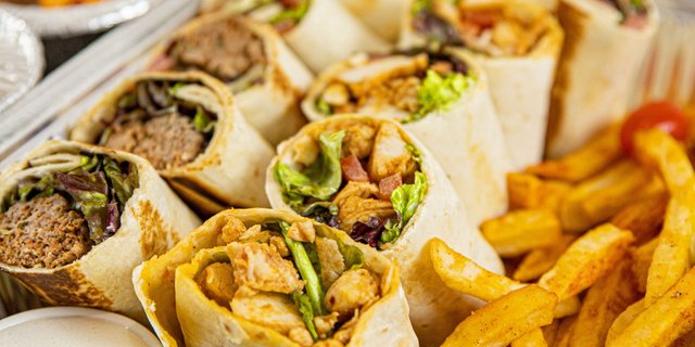 Falafel Wrap Tray