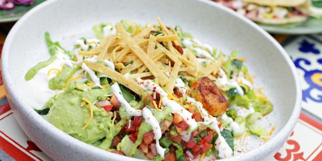 Guajillo Shrimp Bowl